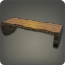 Rustic Log Table