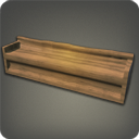 Rustic Log Bench