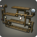 Metal Pipe Wall Shelf