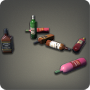 Assortment of Strewn Bottles
