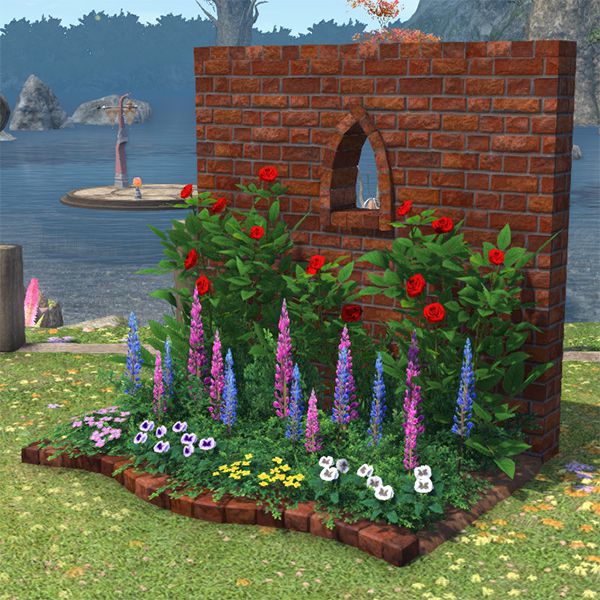 Brick Garden Wall