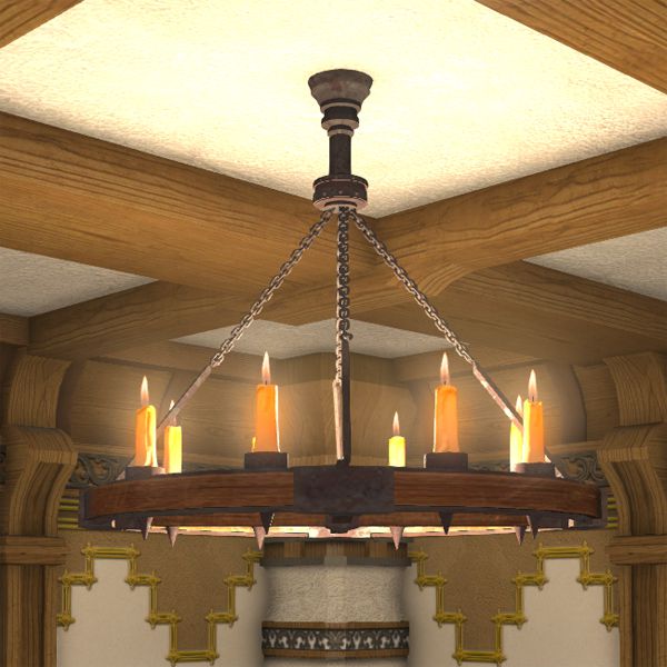 Wooden Chandelier