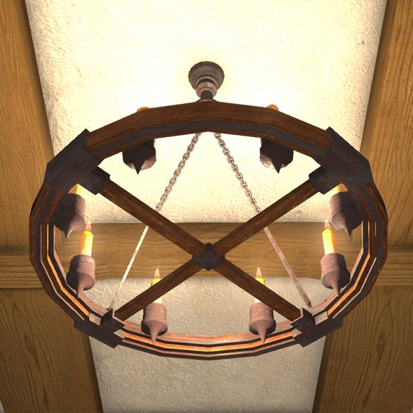 Wooden Chandelier