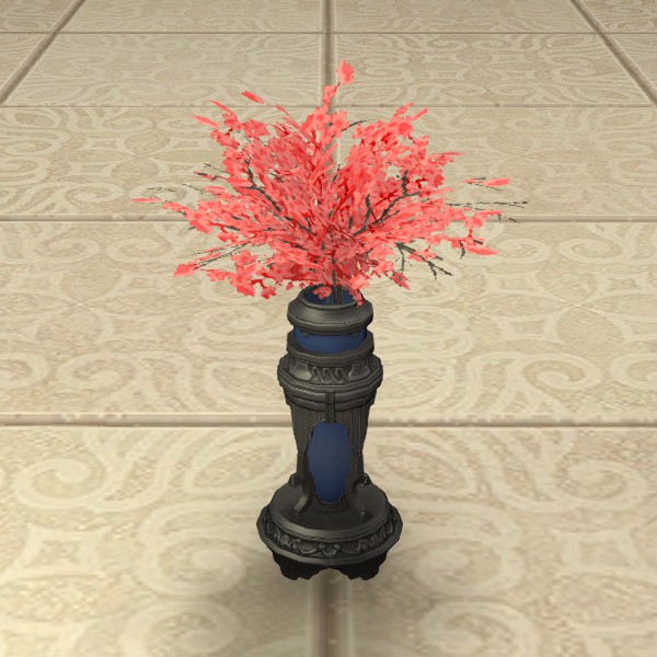 Red Cherry Blossoms