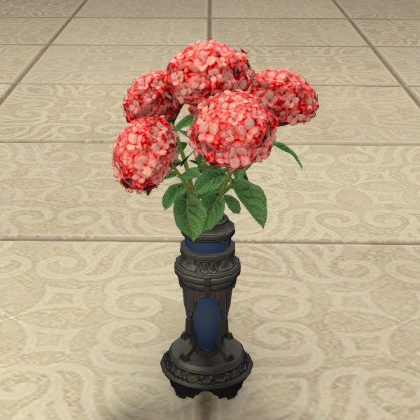 Red Hydrangeas