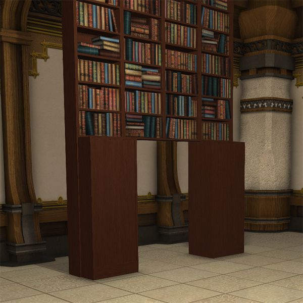 Trick Bookshelf Partition