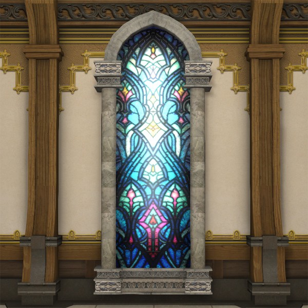 Imitation Stained Crystal Ornament