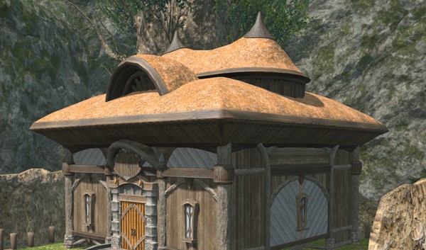 Glade Cottage Roof (Wood)