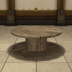 Wooden Reel Table