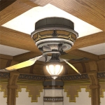 Serpent Ceiling Fan & Lamp