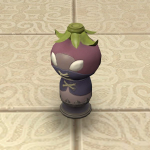 Eggplant Knight Flower Vase