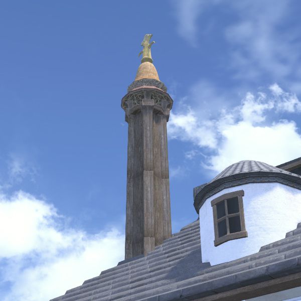 Glade Thatch Chimney