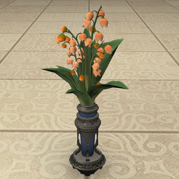 Orange Lilies of the Valley