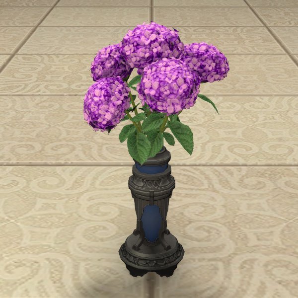 Purple Hydrangeas