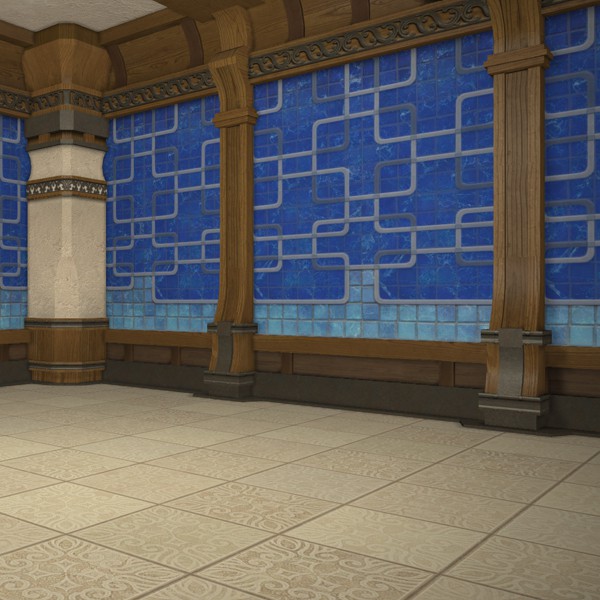 Tiled Interior Wall