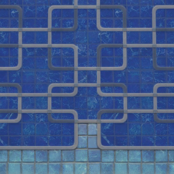 Tiled Interior Wall