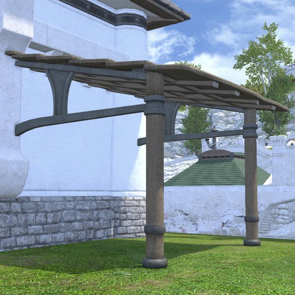 Riviera Wooden Awning