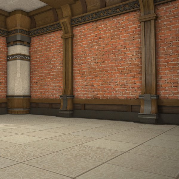 Solid-brick Interior Wall
