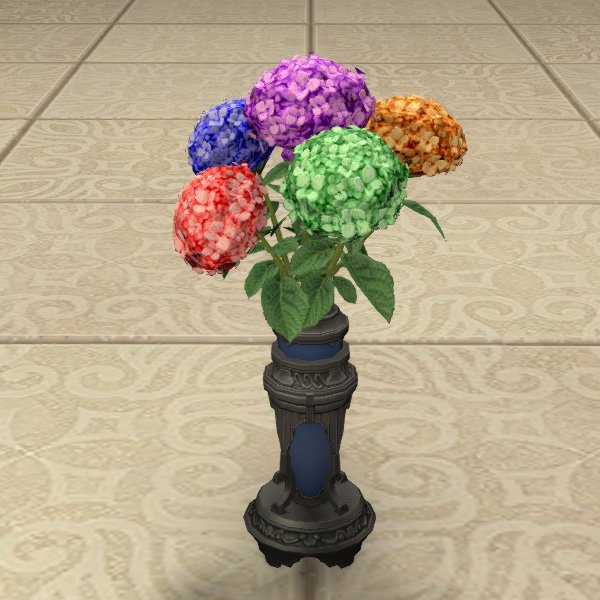 Rainbow Hydrangeas