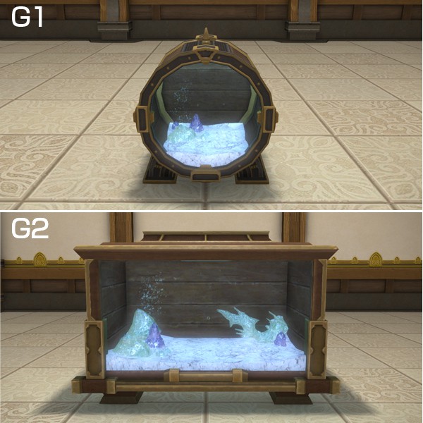 Crystalscape Tank Trimmings
