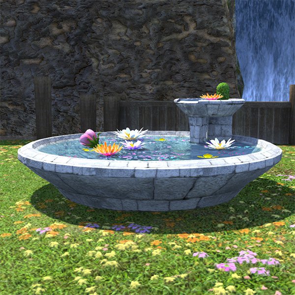 Il Mheg Garden Fountain