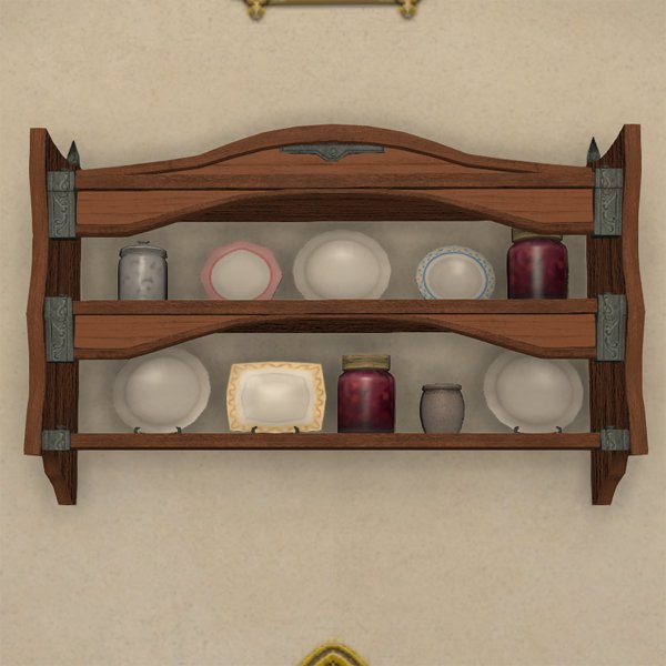 Mounted Plate Rack