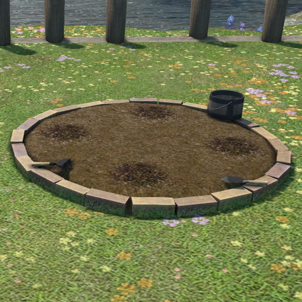 Round Garden Patch