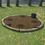 Round Garden Patch