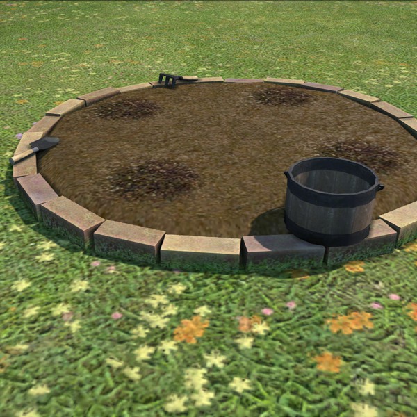 Round Garden Patch