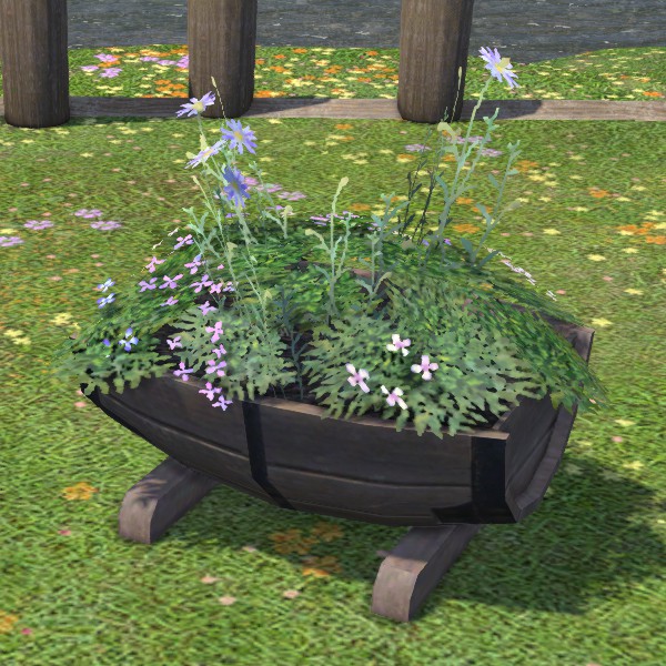Half Barrel Planter