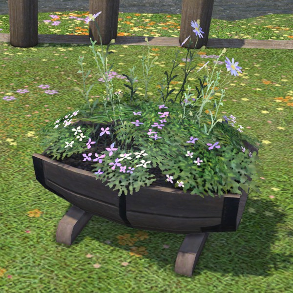 Half Barrel Planter