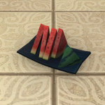 Sliced Watermelon