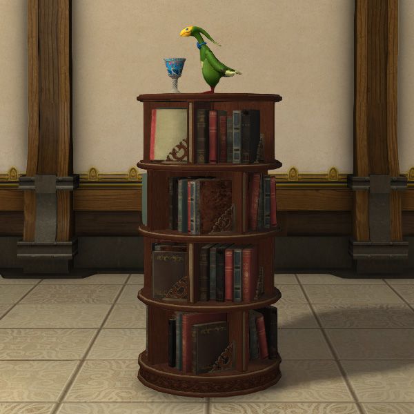 Short Pillar Bookshelf