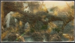 Burgundy Falls Illustration