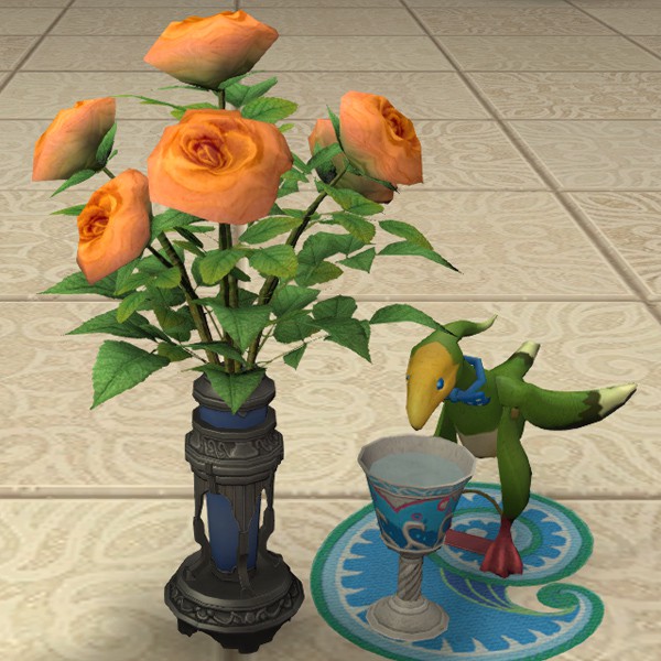 Orange Oldroses