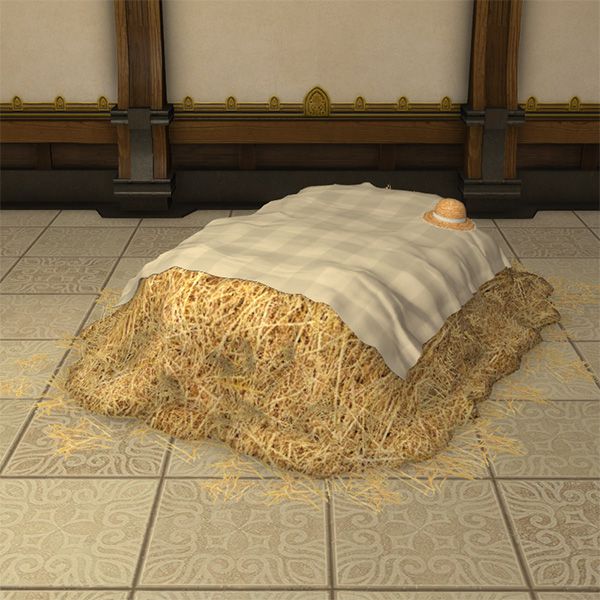 Farmer's Straw Bed