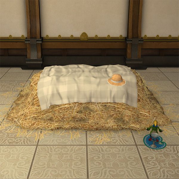 Farmer's Straw Bed