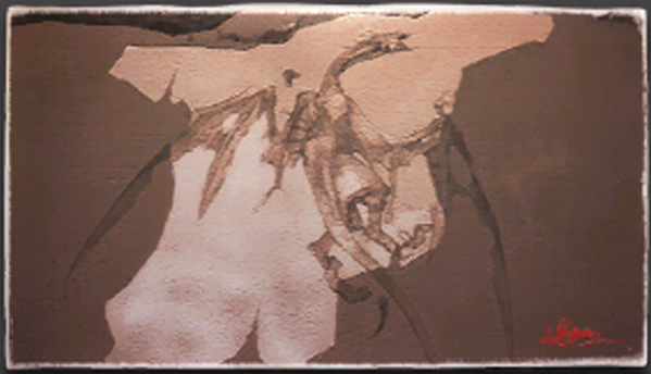 Frozen Fang Painting
