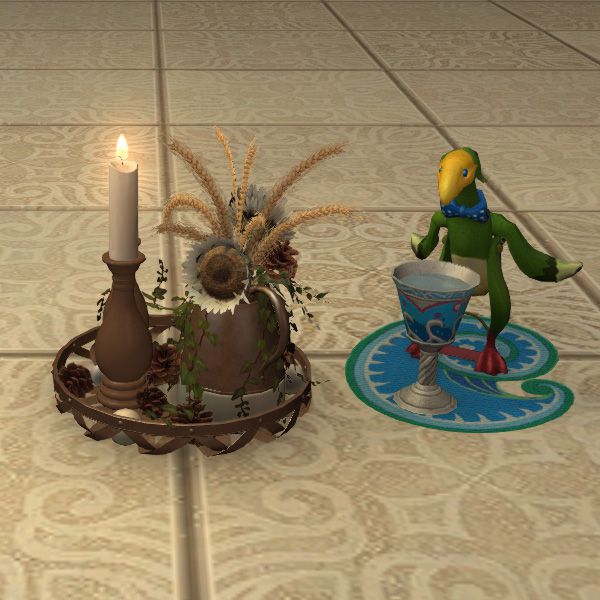 Botanical Candle Display