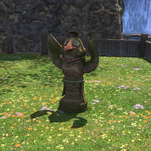 Sagely Sparrow Statue